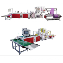 Side Sealing Automatic Loop Handle D-Cut Handle PE/OPP/BOPP/PP Plastic Shopping Bag Making Machine